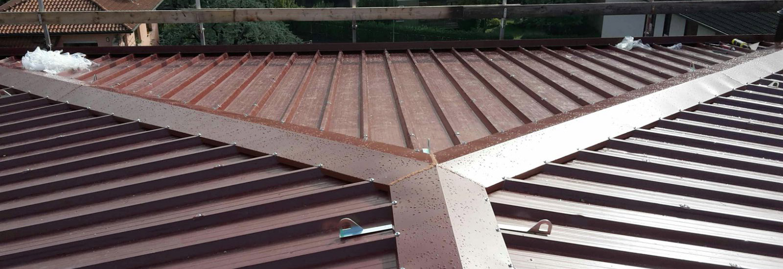 Realizzazione coperture in acciaio bergamo rifacimento e nuova realizzazione tettoie in acciaio